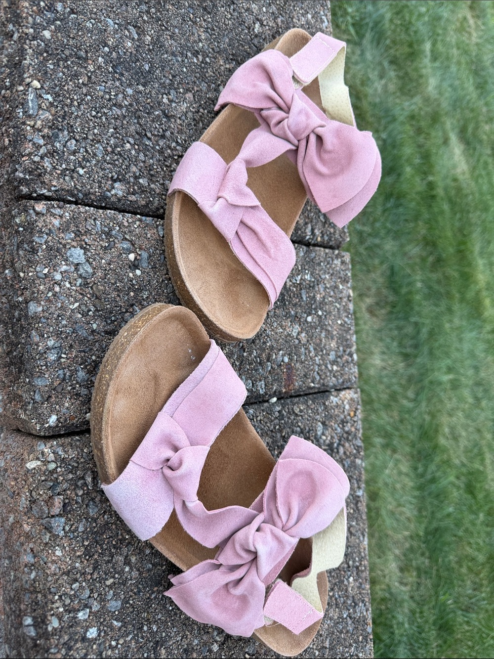 Jeffrey Campbell Pink Bow  Sandals